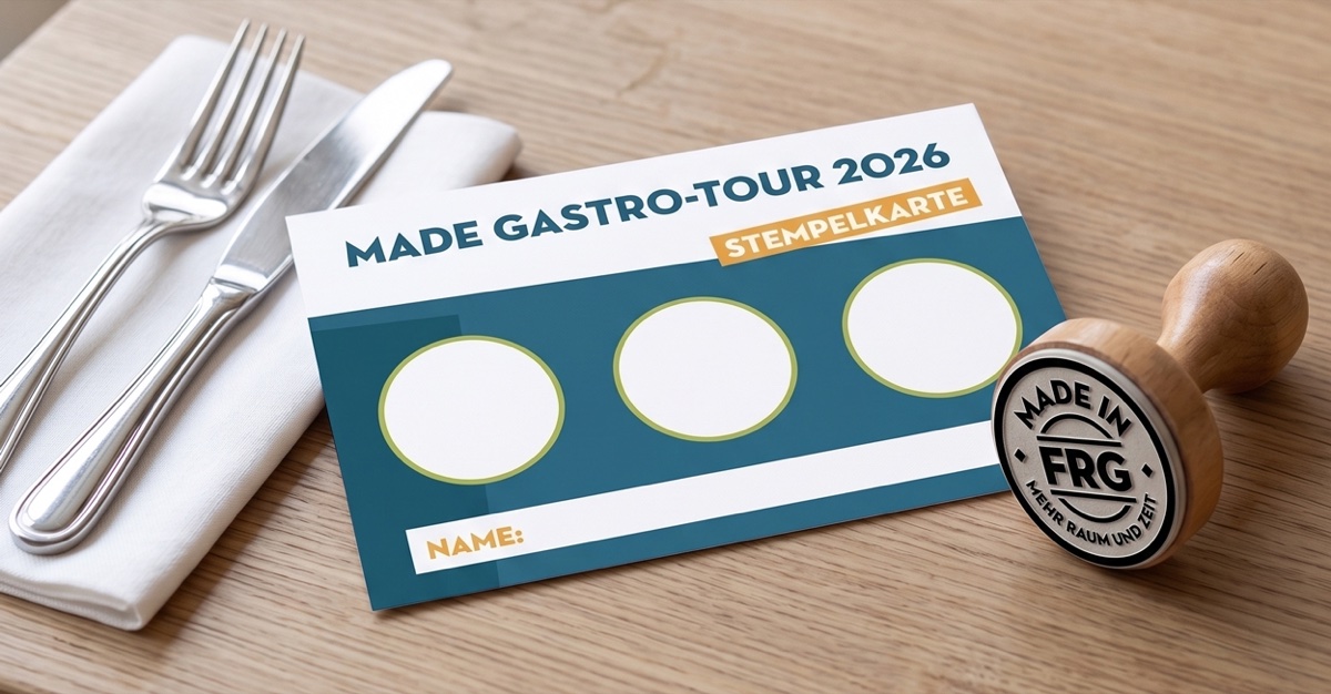 MADE Gastro-Tour Stempelkarte